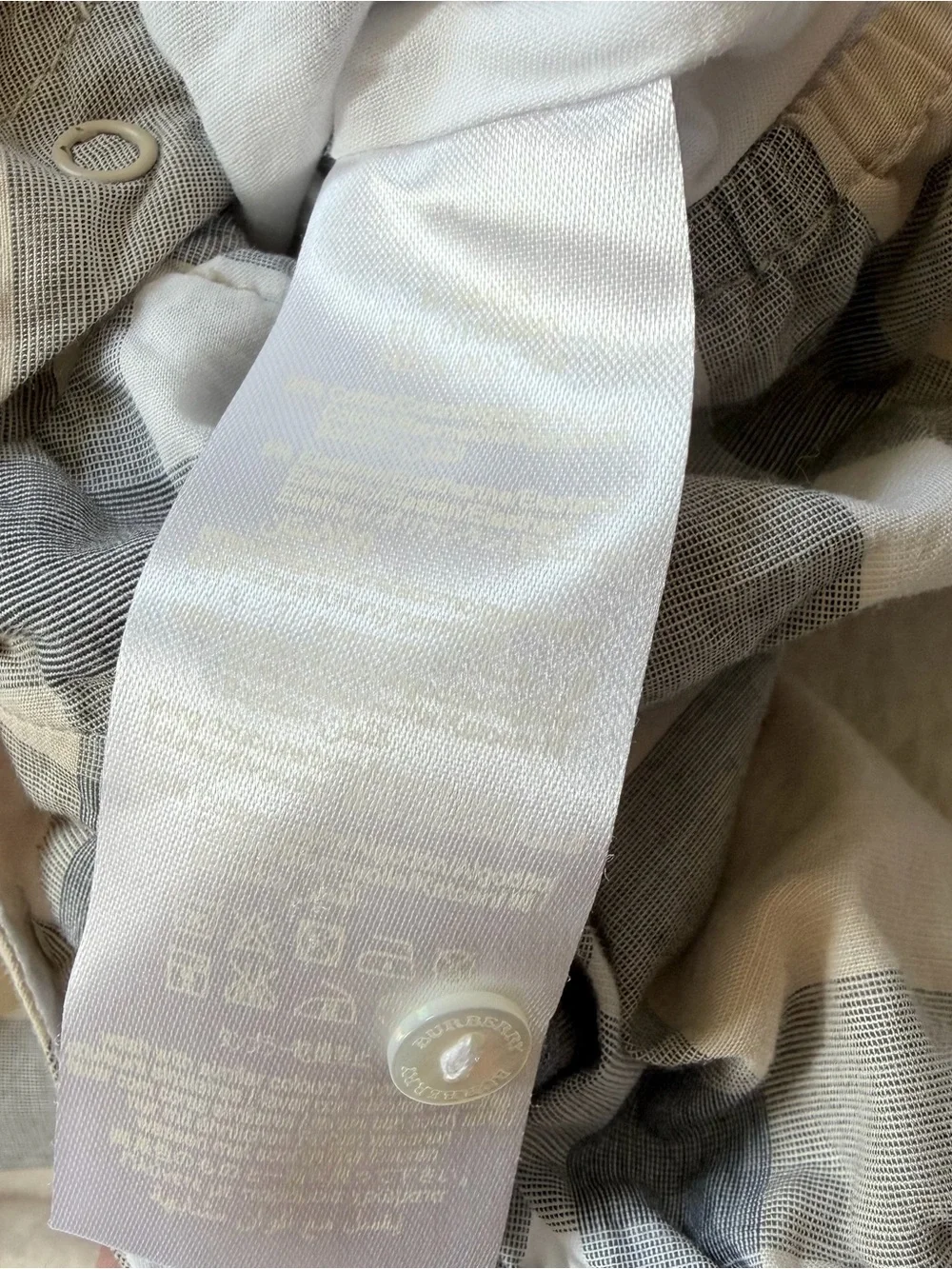 Burberry Baby Rompers Nova Check 9m Unisex Boys Girls One Piece